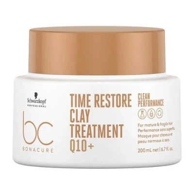 Imagen de Schwarzkopf Professional Bonacure Time Restore Clay Treatment 200 ml