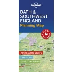 Imagen de Lonely Planet Bath &amp; Southwest England Planning Map [Idioma Inglés]
