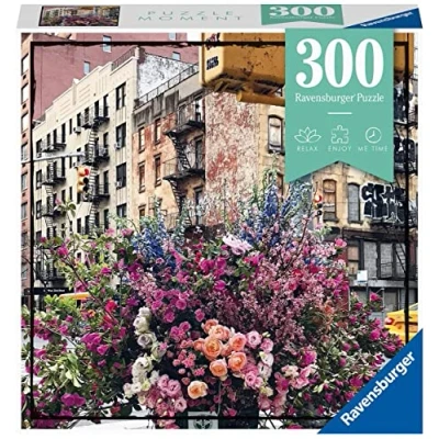 Imagen de Ravensburger Puzzle: Flores Nueva York, Puzzles para Adultos, Rompecabezas puzzle 300 piezas, Regalos Regalos, Originales Mujer, Usa Pegamento enmarcar
