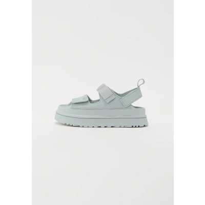 Imagen de UGG Sandalias planas Goldenglow para mujer, Espuma marina, 38 EU