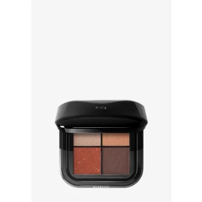 Imagen de KIKO Milano Bright Quartet Eyeshadow Palette 03 Paleta Con 4 Sombras De Ojos Cocidas Para Uso En Seco Y Mojado