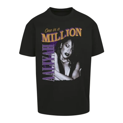Imagen de Camiseta Mister Tee aaliyah one in a million oversize