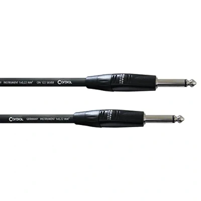 Imagen de CORDIAL Cable Guitarra jack 6 m INSTRUMENT Essentials Jacks recto