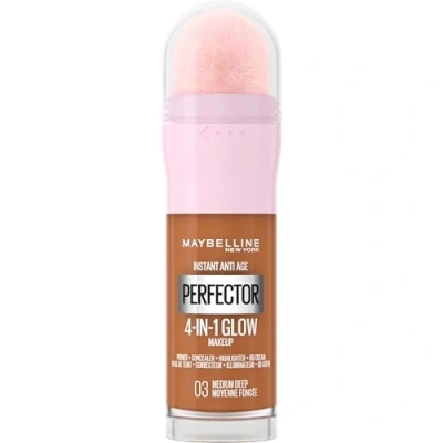 Imagen de Maybelline New York Instant Perfector Glow 4 en 1, el que Usas Como Quieras, Tono 03 Medium Deep