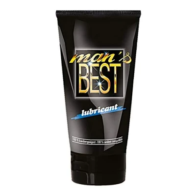 Imagen de JOYDIVISION Man&#039;s Best Gel lubricante anal 150 ml compatible con preservativos de látex, larga duración lubricación