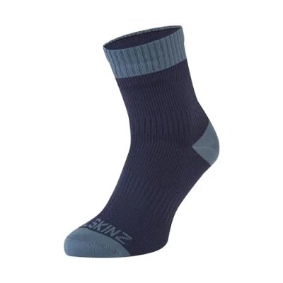 Imagen de SealSkinz calcetín Impermeable hasta el Tobillo para Clima cálido Azul Marino, XL Unisex Adultos Merino