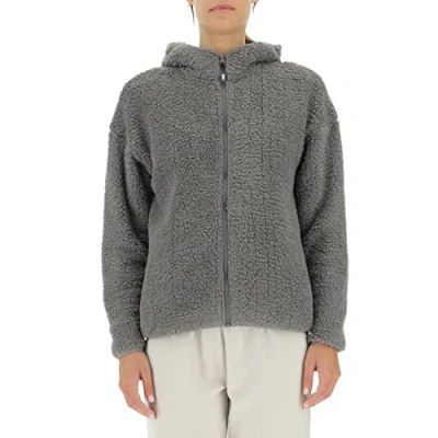 Imagen de JEEP O102605 G229 J WOMAN HOODED POLAR SHERPA JACKET With Pockets J22W Mujer Medium Grey XL