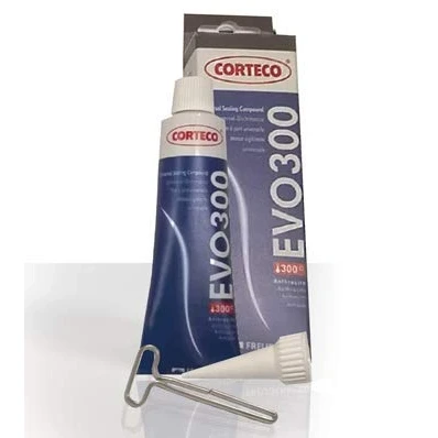Imagen de CORTECO 49372187 Material de estanqueidad Tubo Silicona 70ml elástico antracita