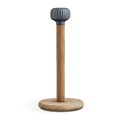 Imagen de Portarrollos de Cocina Kähler H31 cm Hammershøi práctico diseño danés, Gris
