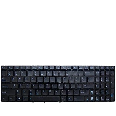 Imagen de fqparts Replacement Teclado portátil para For ASUS K55 K55A K55DE K55DR K55N K55VD K55VJ K55VM K55VS Negro Versión Estadounidense