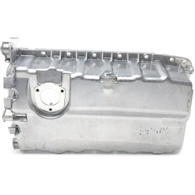 Imagen de METZGER 7990010 Cárter de aceite con tornillo purga aceite, sin junta taladro para sensor nivel Fundición aluminio