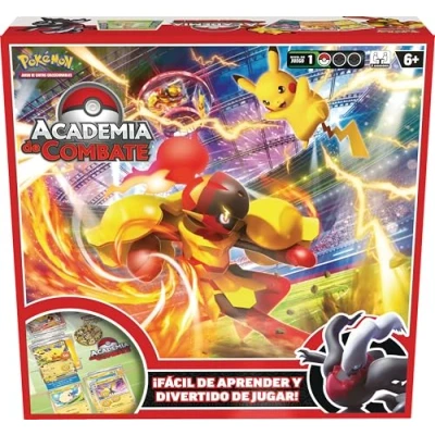 Imagen de Pokémon Academia de Combate del Juego Cartas Coleccionables (Pikachu ex, Armarouge ex y Darkrai ex)