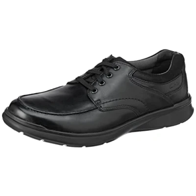 Imagen de Clarks Hombre Cotrell Free Mocasines, Negro (Black Oily Leather 38), 43 EU
