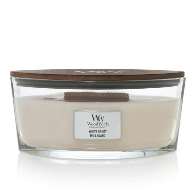 Imagen de WoodWick Scented Candle Ellipse White Honey 9 cm / 19