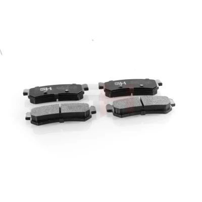 Imagen de GH 410801 Juego de pastillas freno no preparado para indicador desgaste CHEVROLET: Lacetti Hatchback, Nubira Berlina, Berlina
