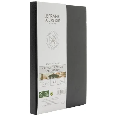 Imagen de Lefranc Bourgeois Bloc bocetos, Papel, Blanco, DIN A5, 160