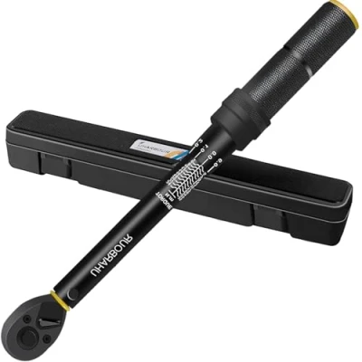 Imagen de Uharbour Torque Wrench 1/4, 3 25 Nm Bike Wrench, 0.1 Micro Adjustment with Lock, ±3% Error Accuracy Dual Direction 72 Teeth