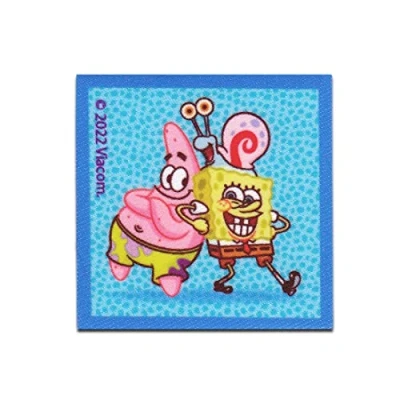 Imagen de Comercial Mercera Bob Esponja Patricio Estrella Gary impreso Parches Termoadhesivos Bordados Aplique Para Ropa, Tamaño: 5,7 x cm