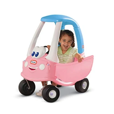 Imagen de Little Tikes 614798E5 Cozy Coupe Princess, rosa clásico, Correpasillos de 74.93 cm largo x 41.91cm ancho 85.09cm alto
