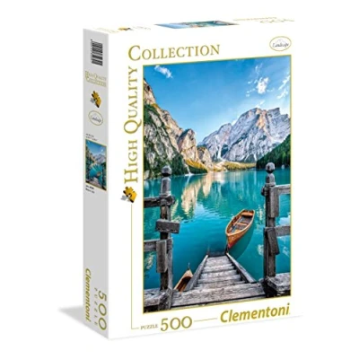 Imagen de Clementoni 35039 Puzzle 500 Piezas Braies Lake