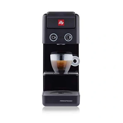 Imagen de illy Café, Cafetera Cápsula Iperespresso Y3.3 Negro