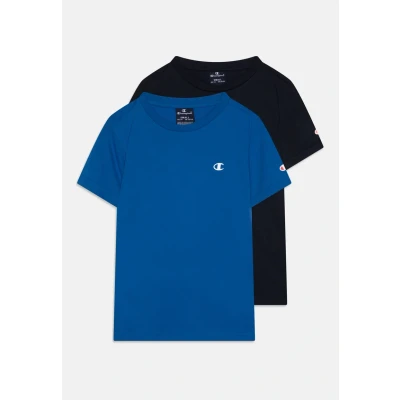 Imagen de Champion Legacy Icons B S/S 2p Crewneck Camiseta, Azul Oscuro Marino, 5 6 Years (Pack de 2) para Niños