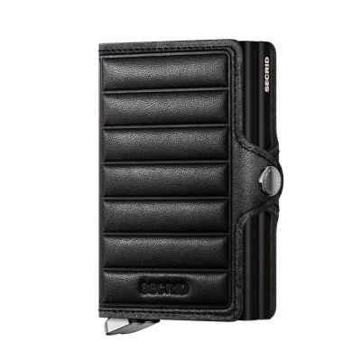 Imagen de Secrid Twinwallet Emboss Lines Black Grabado gratuito