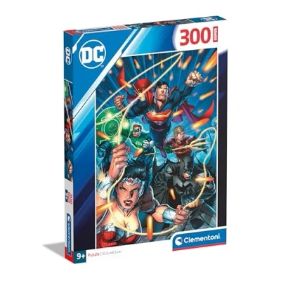 Imagen de Clementoni DC Comics Justice League Core Supercolor Puzzle Infantil De 300 Piezas, para Niños 9 11 Años, Desarrolla La Concentraciòn Y Logica, 21725, Multicolor