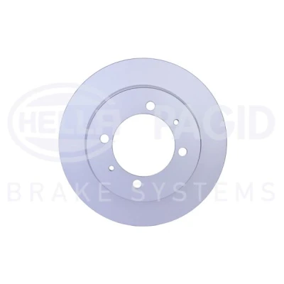 Imagen de HELLA PRO 8DD 355 105 471 Disco de freno 260 10 04/06 114,3 macizo revestido sin cojinete rueda, perno sujeción buje rueda