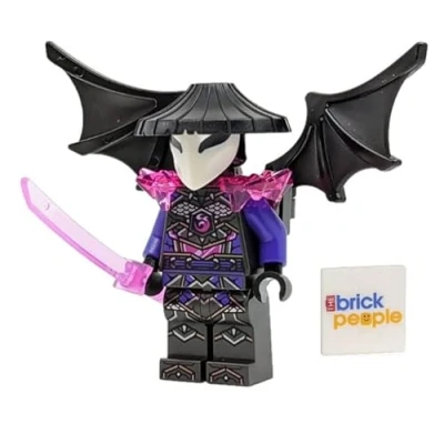 Imagen de LEGO Ninjago Crystalized: Minifigura General Vangelis con Katana de Cristal