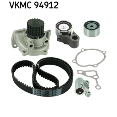 Imagen de SKF VKMC 94912 Bomba de Agua + Kit Distribucion con juntas amortiguador tensado, rodillo tensor 153 MAZDA: 323 F 6, 626 V Berlina, Premacy