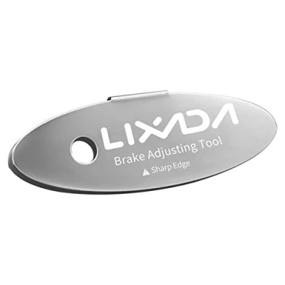 Imagen de Lixada MTB Kit de reparación pastillas freno disco para bicicleta, herramienta ajuste, auxiliares, herramientas alineación rotor
