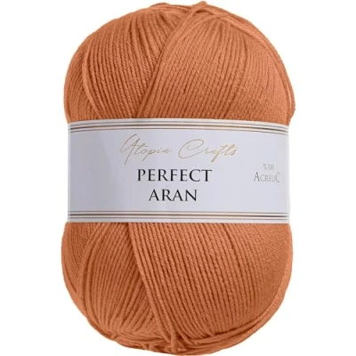 Imagen de Utopia Crafts Aran Ovillo para tejer y ganchillo, 400 g (arcilla de alfarero)