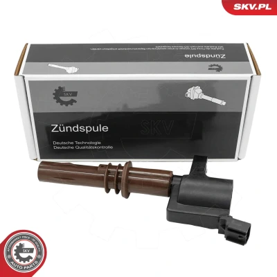 Imagen de ESEN SKV 03SKV357 Bobina de encendido 2polos 12V rectangular FORD USA: Mustang Mk5 Cabrio