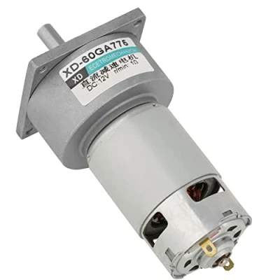 Imagen de Motor de engranaje Mini DC 12 V/24 V 35 W velocidad ajustable metal CW/CCW (12 10 rpm)