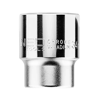 Imagen de NEO TOOLS 08 316 Piezas insertables de llave cubo 3/4 3124 34 mm Acero cromo vanadio hexagonal