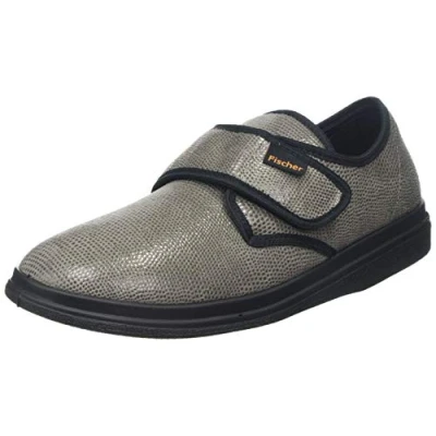 Imagen de Fischer Ortho, Zapatillas de Estar por casa Unisex Adulto, Gris (Grau 666), 38 EU Ancho