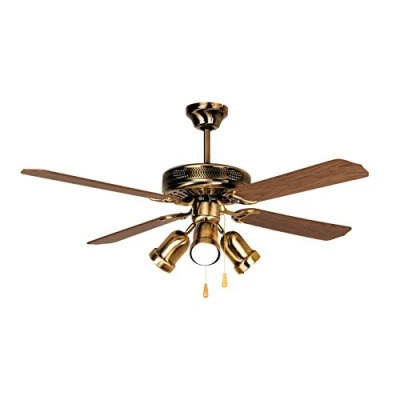 Imagen de Orbegozo CT 30132 M Ventilador de techo con luz, 4 palas reversibles, diámetro 132 cm, potencia 60 W y 3 velocidades