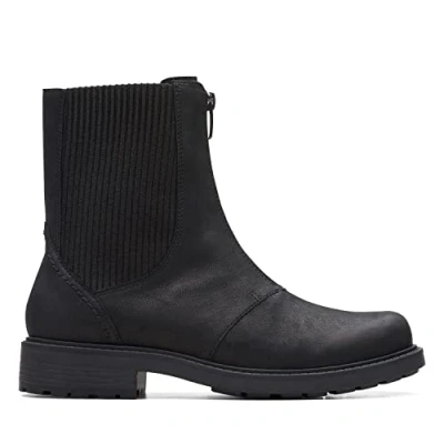 Imagen de Clarks Orinoco2 Up, Botas de Moda Mujer, Black Leather, 37 EU