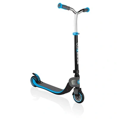 Imagen de Globber FLOW FOLDABLE 125 Patinete plegable de 2 ruedas para niños mayores 6 años y adolescentes , Bleu Ciel