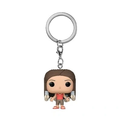 Imagen de Funko Pop! Keychain: Friends Monica Geller with Braids Minifigura de Vinilo Coleccionable Llavero Original Relleno Calcetines Idea Regalo Mercancia Oficial TV Fans