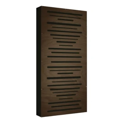 Imagen de Addictive Sound Panel Acustico De Pared &#039;AbFuser Wood&#039; 100x50x11 cm Difusor Madera Paneles Acusticos Para Estudio Música En Casa Wenge