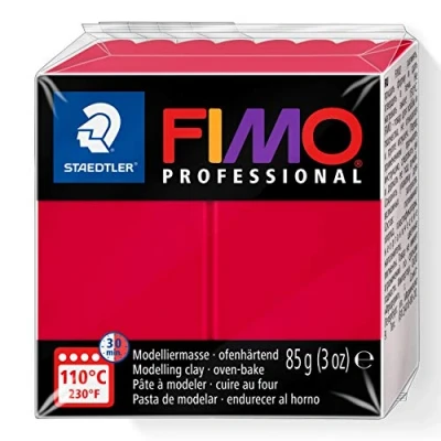 Imagen de Fimo 8004 29 ST Pasta de modelar, Arcilla, Rojo, 85G, 85
