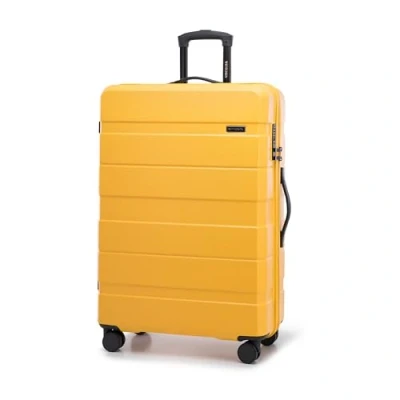 Imagen de WITTCHEN Comodo Line Maleta Grande Bolsa de Viaje Equipaje Dura ABS Cerradura TSA Tamaño L Amarillo