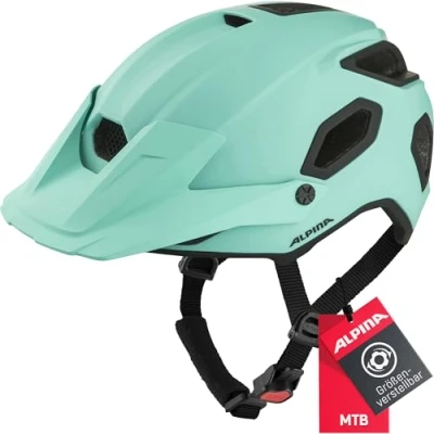 Imagen de ALPINA COMOX Casco de Ciclismo, Unisex Adults, Turquoise Matt, 52 57