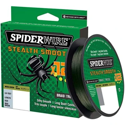 Imagen de Spiderwire Stealth Smooth 12 Braid Moss Green