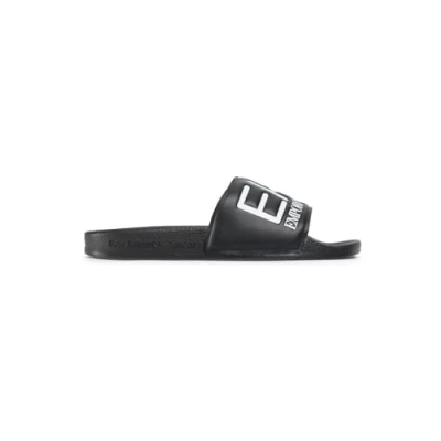 Imagen de EA7 Emporio Armani Visibility Unisex Sandalias planas, Talla: 44, Black Zapatos