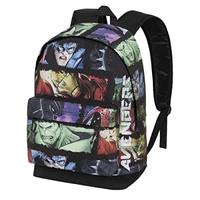 Imagen de Marvel Los Vengadores Superpowers Mochila HS FAN 2.0, Multicolor, 30 x 41 cm, Capacidad 22 L