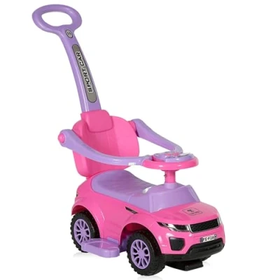 Imagen de COIL Coche antideslizante a partir de 1 año con barra deslizante 614 W bebé para niños Diseño 3 en Accesorios Bobby Car Vehículo volante (azul)