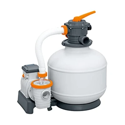 Imagen de BESTWAY Depuradora de Arena 8.327 l/h Conexión 38 mm 55,5x44x60 cm Gris